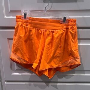 Lululemon Hotty Hot 2.5 Bright Orange